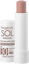 Balsam do ust z filtrem przeciwsłonecznym - Bottega Verde Sol Argan Stick Solare SPF30 Water Resistant — Zdjęcie N1