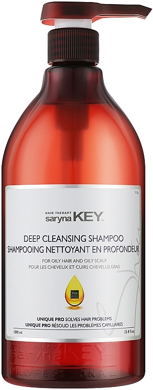 Szampon do włosów przetłuszczających się - Saryna Key Deep Cleansing Shampoo — Zdjęcie N4