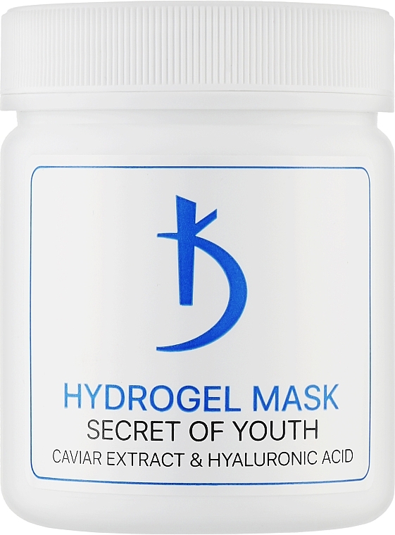 Maska hydrożelowa z kwasem hialuronowym i ekstraktem z kawioru - Kodi Professional Hydrogel Mask Secret of Youth — Zdjęcie N1