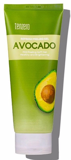 Żel peelingujący do twarzy z ekstraktem z awokado - Tenzero Refresh Peeling Gel Avocado — Zdjęcie N1