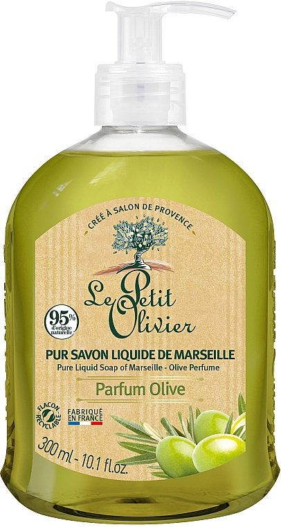 Oliwkowe mydło w płynie - Le Petit Olivier Pure Liquid Soap of Marseille Olive Perfume