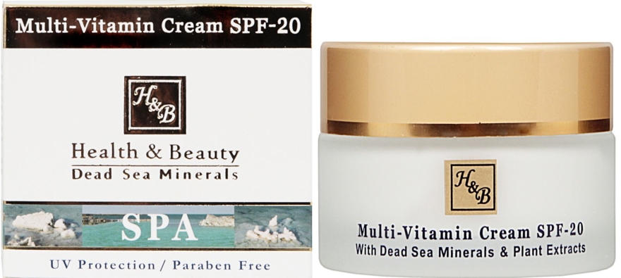 Multiwitaminowy krem na dzień z SPF 20 - Health And Beauty Multi-Vitamin Cream SPF-20