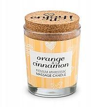 Świeca do masażu Pomarańcza i cynamon - Magnetifico Enjoy it! Massage Candle Orange & Cinnamon — Zdjęcie N2
