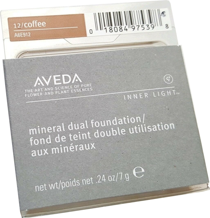 Mineralny podkład w kompakcie - Aveda Inner Light Mineral Dual Foundation SPF 12 — Zdjęcie N1