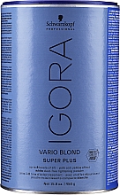 Kup Rozjaśniający proszek do włosów - Schwarzkopf Professional Igora Vario Blond Super Plus Powder Lightener