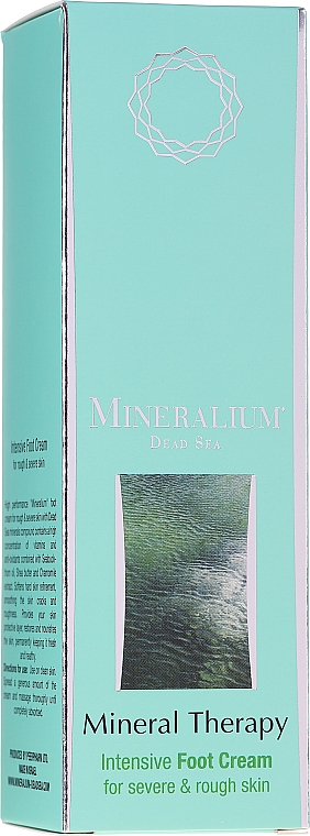 Krem do stóp do suchej i zrogowaciałej skóry - Mineralium Dead Sea Mineral Therapy Intensive Foot Cream For Severe & Rough Skin — Zdjęcie N1