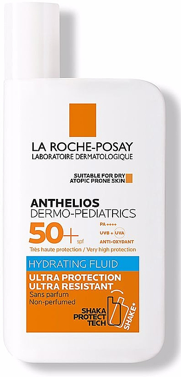 Matujący fluid przeciwsłoneczny do twarzy SPF 50+ - La Roche-Posay Anthelios Dermo-Pediatrics SPF50+ Ultra Fluid — Zdjęcie N1