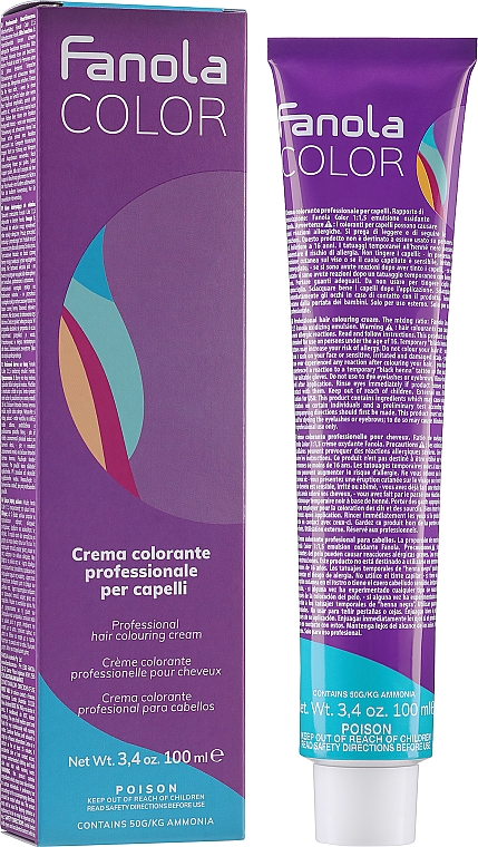 Farba do włosów w kremie - Fanola Hair Coloring Cream — Zdjęcie N3