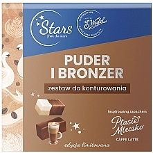 Puder do konturowania - Stars from The Stars x Wedel Powder and Bronzer Contouring Set — Zdjęcie N2