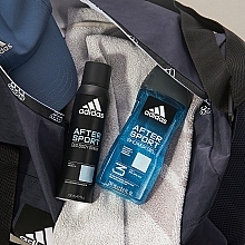 Dezodorant w sprayu dla mężczyzn - Adidas After Sport Cool & Aromatic Deo Body Spray — Zdjęcie N4