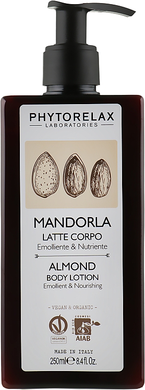 Nawilżający balsam do ciała Migdał - Phytorelax Laboratories Almond Body Lotion