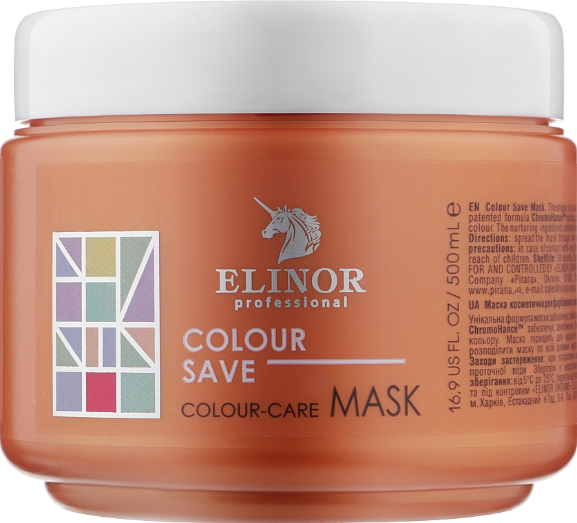 Maska do włosów farbowanych - Elinor Colour Save Mask — Zdjęcie N1
