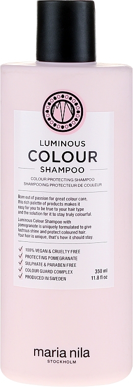 PRZECENA! Szampon do włosów farbowanych - Maria Nila Luminous Color Shampoo * — Zdjęcie N3