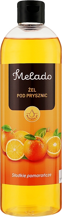 Żel pod prysznic Pomarańczowy - Natigo Melado Shower Gel Orange