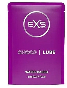 Lubrykant Czekolada - EXS Chocolate Lubricant Gel Water Based (saszetka) — Zdjęcie N1