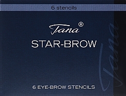 Kup Szablony do stylizacji brwi - Tana Cosmetics Star Brow