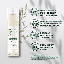 Suchy szampon z płatkami owsianymi i ceramidami - Klorane Dry Shampoo Ultra-Gentle With Oat&Ceramide  — Zdjęcie N3