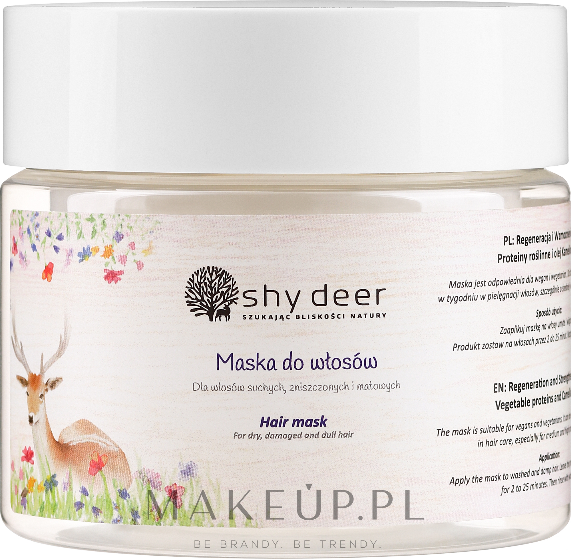Maska do włosów suchych i zniszczonych - Shy Deer Hair Mask — Zdjęcie 200 ml