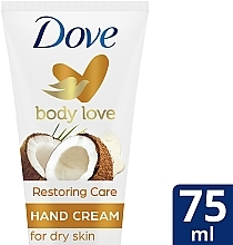 Nawilżający krem do rąk z olejem kokosowym - Dove Nourishing Secrets Resroring Ritual Hand Cream — Zdjęcie N2