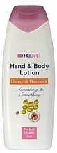 Kup Balsam do rąk i ciała z miodem i woskiem pszczelim - Aries Cosmetics ProCare Honey & Beeswax Hand & Body Lotion