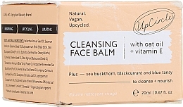 Kup PRZECENA! Oczyszczający balsam do twarzy - UpCircle Cleansing Face Balm with Oat Oil + Vitamin E Travel Size (mini) *