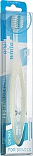 Kup Ortodontyczna szczoteczka do zębów, biała - Edel+White Pro Ortho Toothbrush