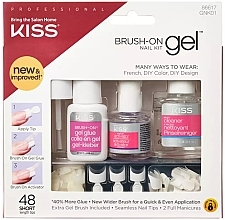 Kup Sztuczne paznokcie - Kiss Brush-On Gel Nail Kit