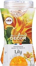 Zapachowe kulki żelowe Lilia - Elix Perfumery Art Jelly Pearls Decor Lily Home Air Perfume — Zdjęcie N1