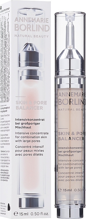Intensywnie nawilżający koncentrat do cery mieszanej - Annemarie Borlind Skin & Pore Balancer Intensive Concentrate — Zdjęcie N2