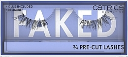 Sztuczne rzęsy - Catrice Faked 3/4 Pre-Cut Lashes — Zdjęcie N1