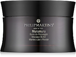 Olejek do masażu o właściwościach przeciwutleniających i ochronnych - Philip Martin's Murumuru Massage Butter — Zdjęcie N2