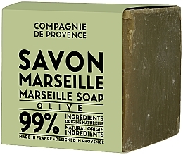 Mydło Oliwka - Compagnie De Provence Marseille Olive Soap Cube — Zdjęcie N2