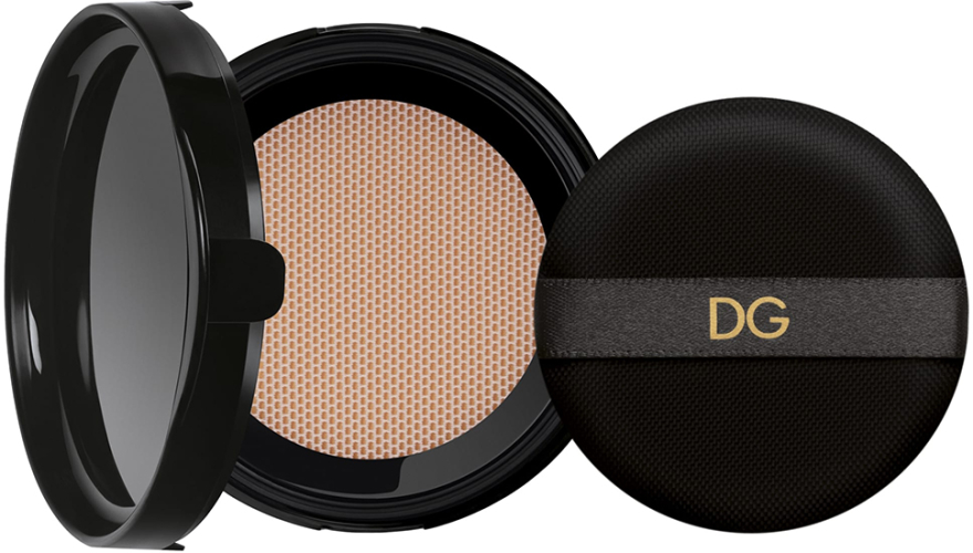 Podkład w poduszeczce cushion (wymienny wkład) - Dolce & Gabbana Preciouskin Perfect Finish Cushion Foundation — Zdjęcie N1