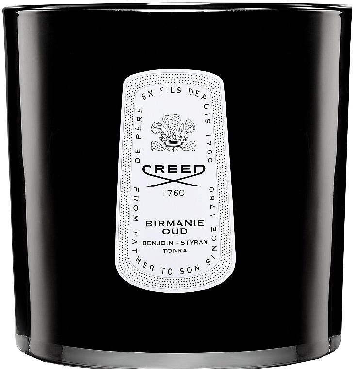 Creed Birmanie Oud Blue Leather Candle - Świeca perfumowana — Zdjęcie N1