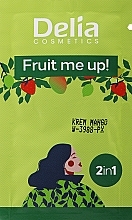 Krem do twarzy i ciała 2w1 o zapachu mango - Delia Cosmetics Fruit Me Up! (próbka) — Zdjęcie N1