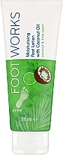 Kup Nawilżający balsam do stóp z olejkiem kokosowym - Avon Foot Works Coconut & Lime Moisturising Lotion