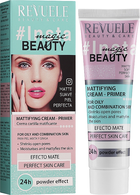 Krem matujący do twarzy - Reuvele Insta Magic Beauty Cream-primer — Zdjęcie N2