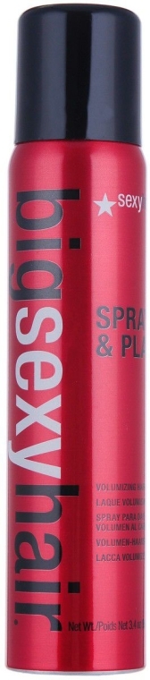 Spray dodający włosom objętości - SexyHair BigSexyHair Spray & Play Volumizing Hairspray — Zdjęcie N2