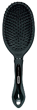 Szczotka owalna szeroka - Titania Hair Care Black Brush — Zdjęcie N1