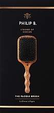 Kup Szczotka do włosów z naturalnym i nylonowym włosiem - Philip B Paddle Hair Brush