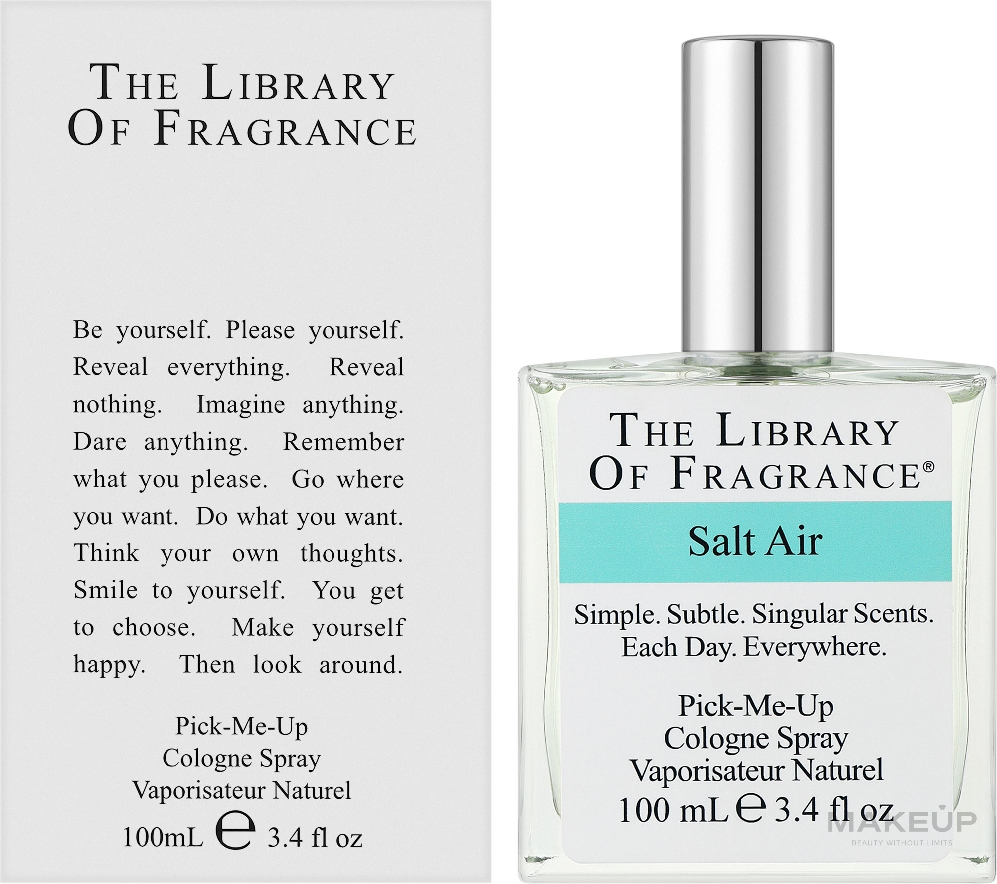 Demeter Fragrance The Library of Fragrance Salt Air - Woda kolońska — Zdjęcie 100 ml
