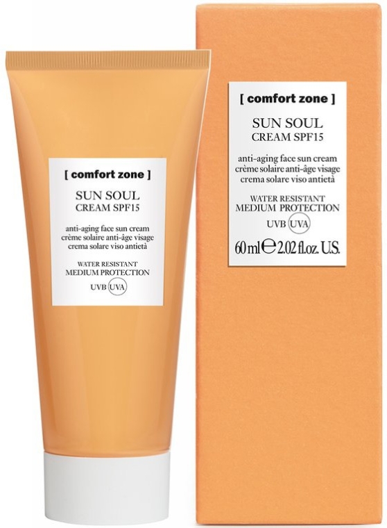 Przeciwsłoneczny krem do twarzy SPF 15 - Comfort Zone Sun Soul Face Cream  — Zdjęcie N1