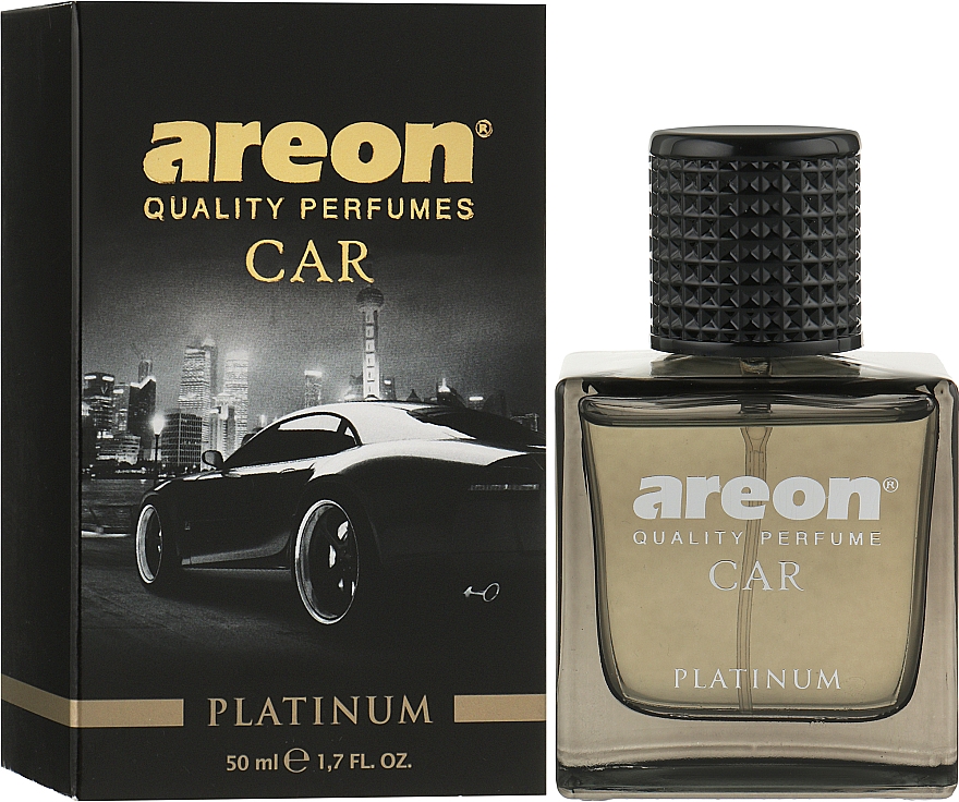 Zapach do samochodu - Areon Luxury Car Perfume Long Lasting Platinum — Zdjęcie N1