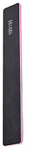 Pilnik prostokątny 100/180 - Elisium Black Rectangular Nail File — Zdjęcie N1