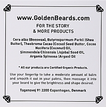 Balsam do brody Hygge - Golden Beards Beard Balm — Zdjęcie N2