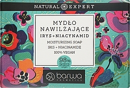Kup Mydło nawilżające Irys i niacynamid - Barwa Natural Expert Iris + Niacinamide Moisturizing Soap