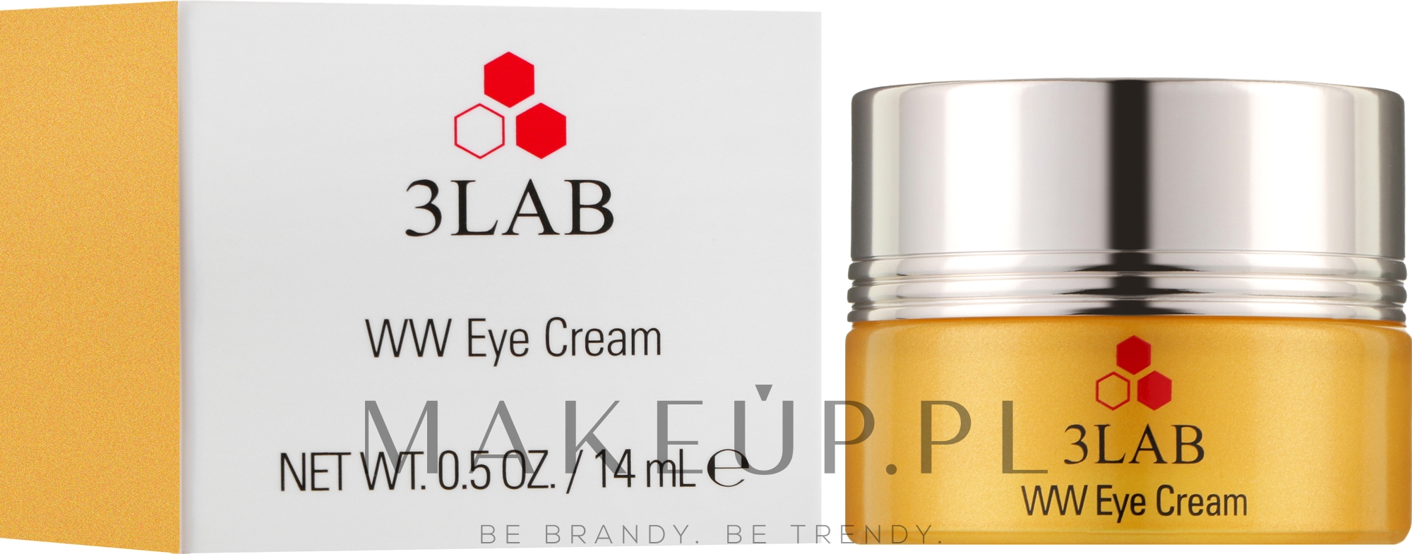 Przeciwzmarszczkowy krem do skóry wokół oczu - 3Lab WW Eye Cream — Zdjęcie 15 ml
