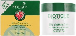 Kup Odmładzający krem do twarzy - Biotique Bio Saffron Dew Ageless Face & Body Cream