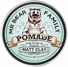 Kup Matowa glinka do stylizacji włosów - Mr Bear Family Pomade Matt Clay