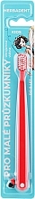 Kup Szczoteczka do zębów dla dzieci, ultra miękka, do 8 lat, czerwona - Herbadent Kids Toothbrush 